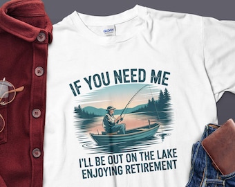 Camiseta sublimada DTF PNG, regalo DIY para pescador jubilado, diseño digital Lake Life, vaso de pesca para profesor jubilado