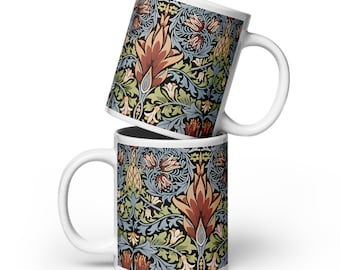 William Morris Snakehead Textile Print Mug