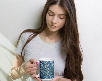 William Morris Blue Willow Bough Mug