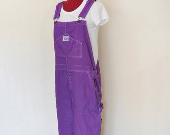 purple dungarees womens