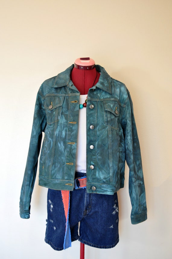 Green Dyed Upcycled Arizona - Etsy 