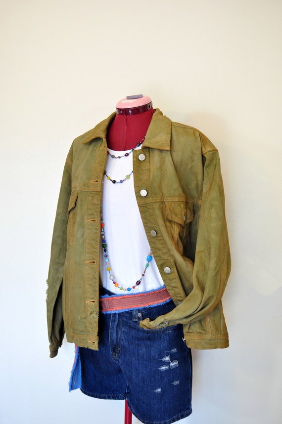 Eddie bauer olive green cheap jacket