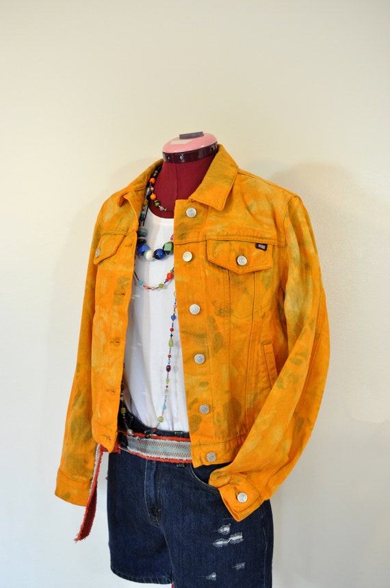 Style Quotient Women Mustard Solid Denim Jacket (SS21SQSAM_MTY-M) :  Amazon.in: Fashion