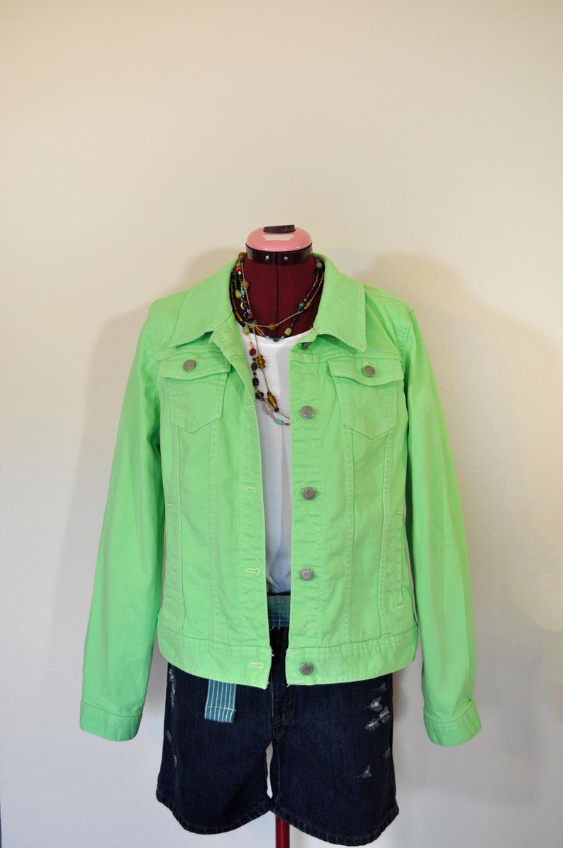 blue in green denim