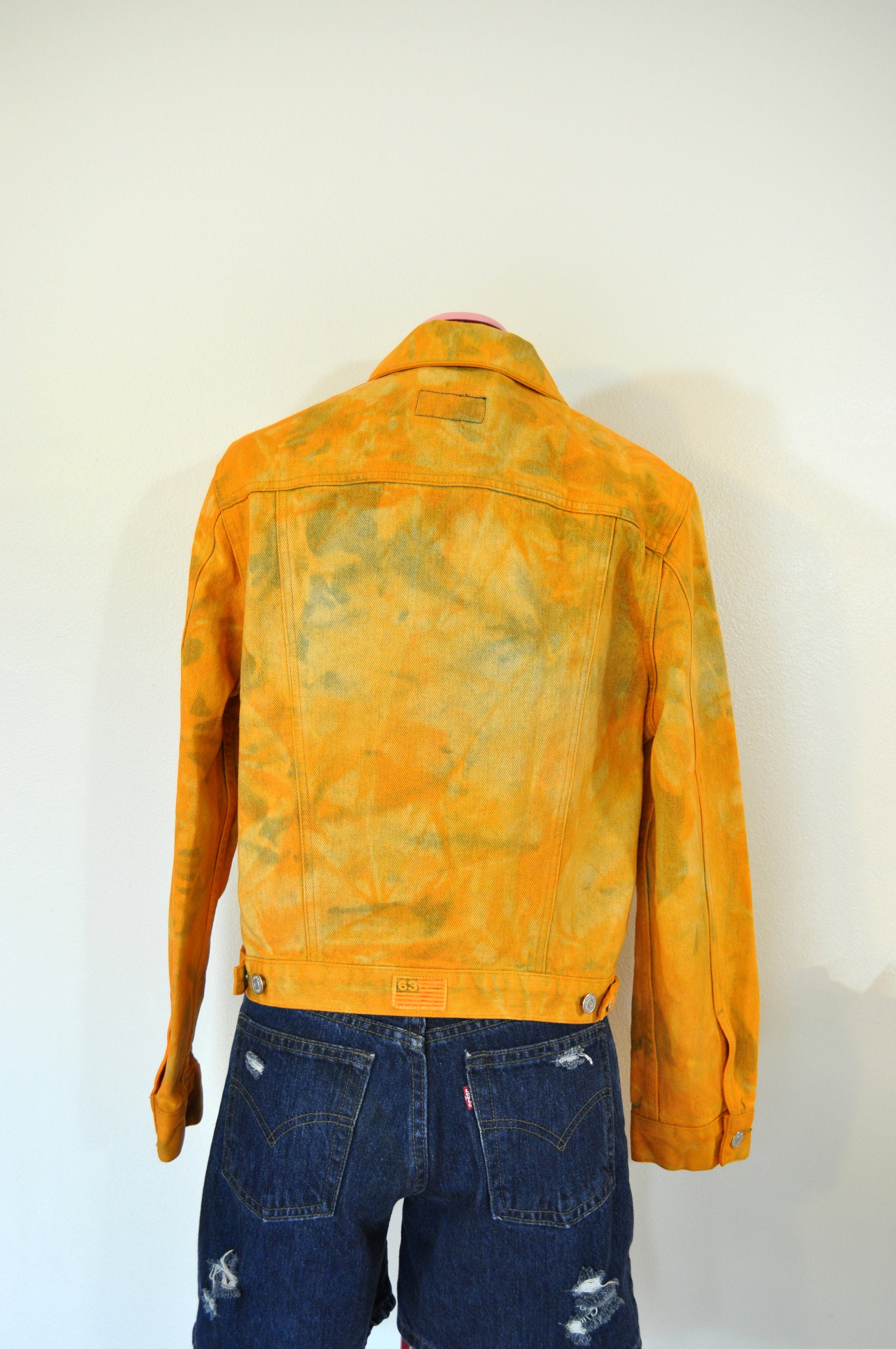 Buy Belliskey Mustard Cropped Denim Jacket for Women's Online @ Tata CLiQ