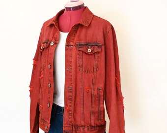DHgate.com:Mens Hip Hop Denim Jacket | Slim Fit Punk Style
