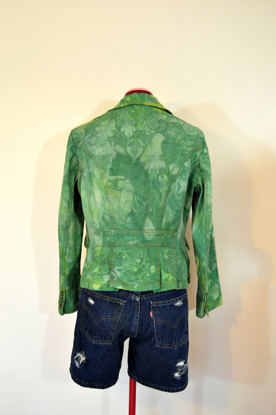 blue in green denim