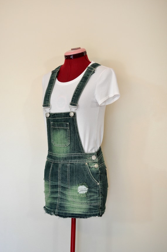 Women's bib cheap overall dress