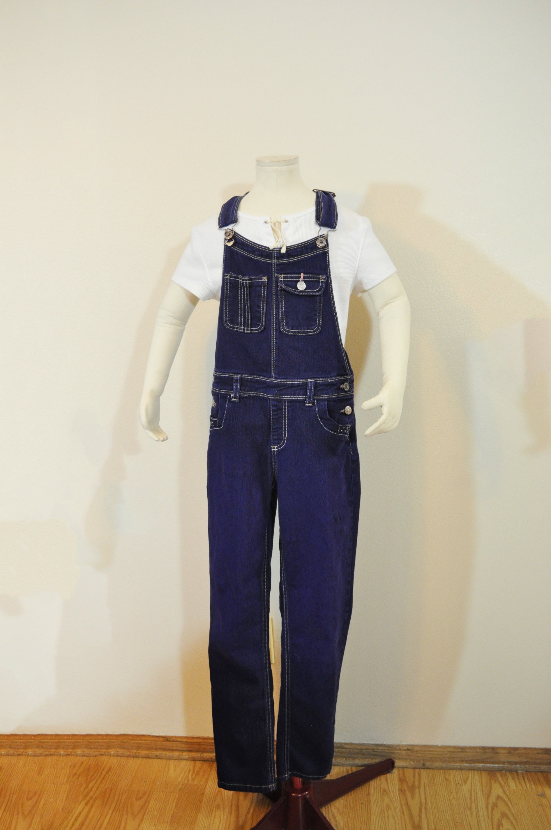 Purple Overalls Wario