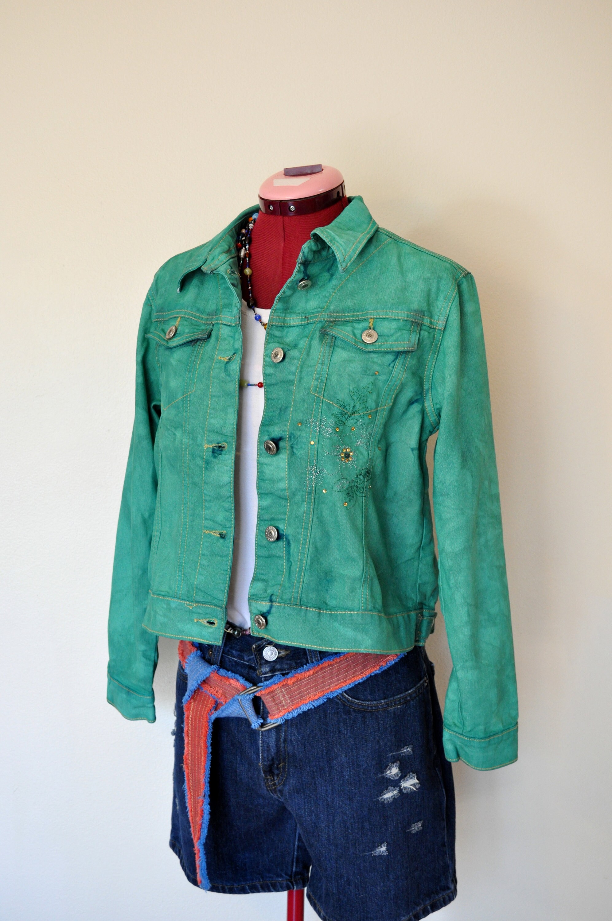 kelly green womens jacket