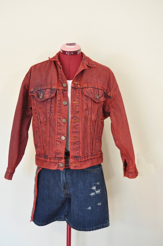 red denim jacket boys