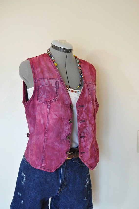 pink tommy hilfiger denim jacket
