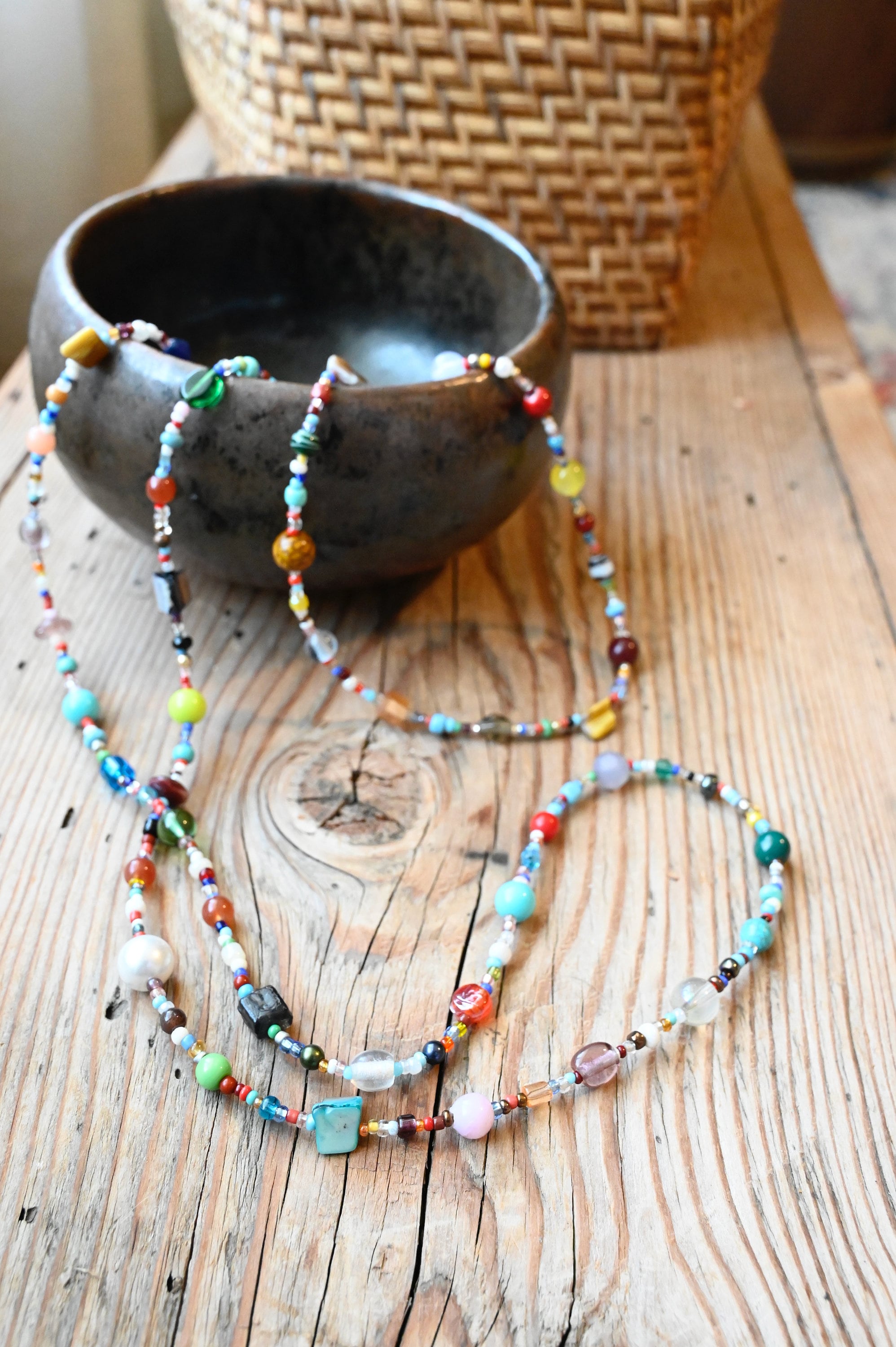 Beaded NECKLACE - Long 24