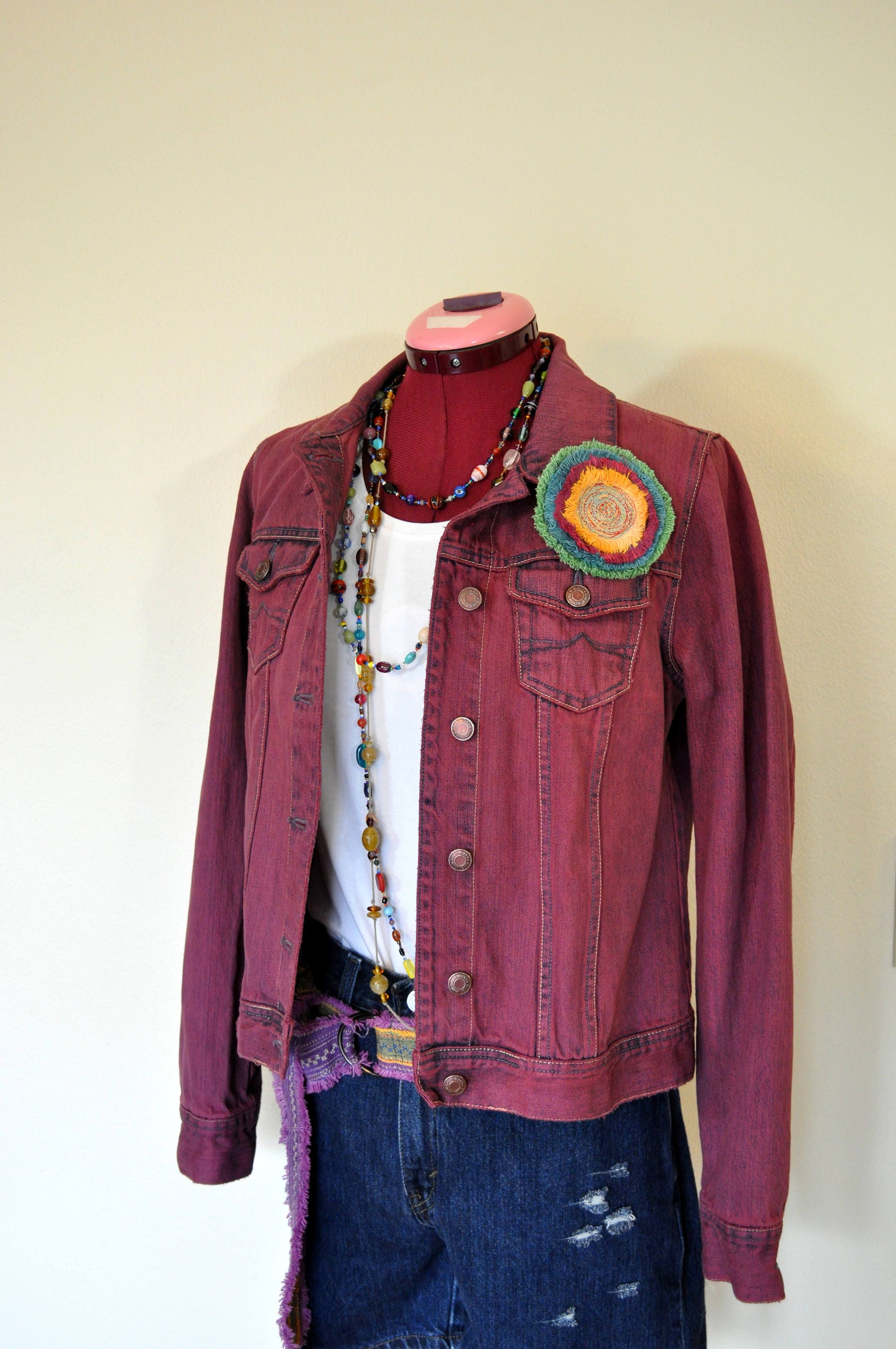 red denim jacket old navy