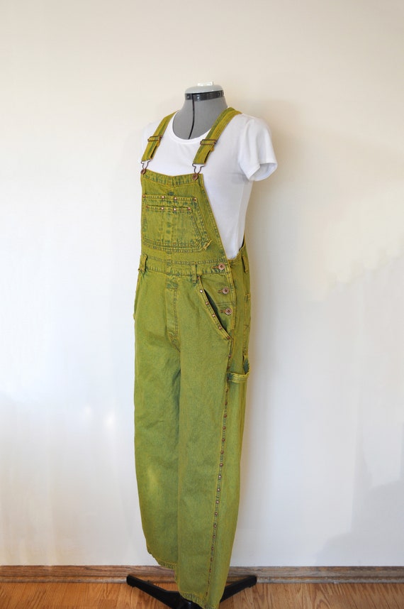 gold overalls