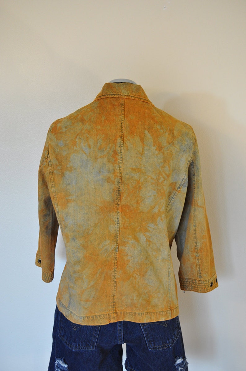 coldwater creek embroidered denim jacket