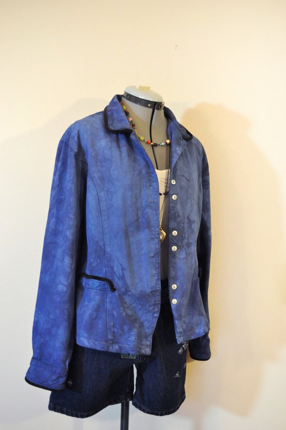 royal blue denim jacket