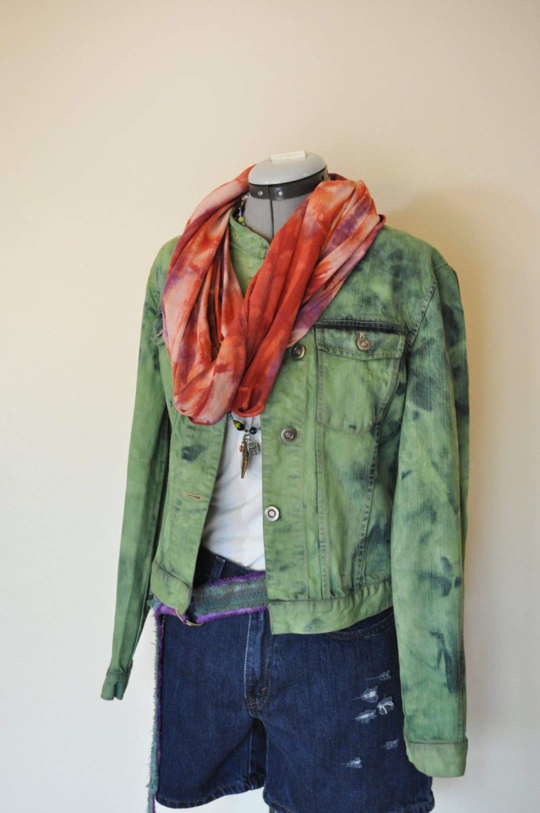 2022年最新春物 【E.tautz】DENIM JACKET APPLE GREEN | www.chezmoiny.com