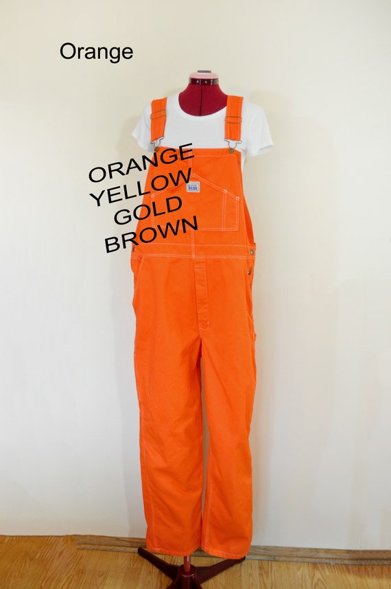 yellow overalls shorts