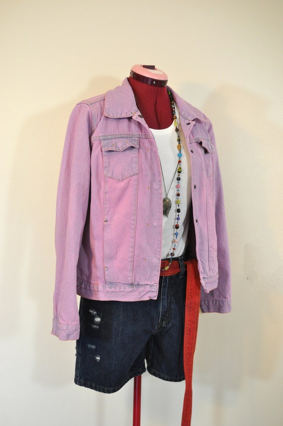 Men/'s Denim Jacket Famous Panting Print Aesthetic Clothing Vintage Jacket Jean Jacket Rose Print Custom Print Jeans Trucker Jacket YG1276