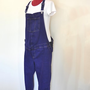 Pantaloni da donna Old Navy riciclati, tinta in viola, extra large, salopette premaman (46W x 29L)