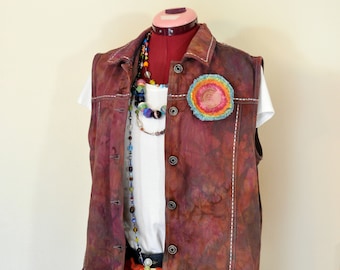 Gilet Aeropostale Femme – Taille M, Argent Matelassé, Léger, Zip Et Snaps