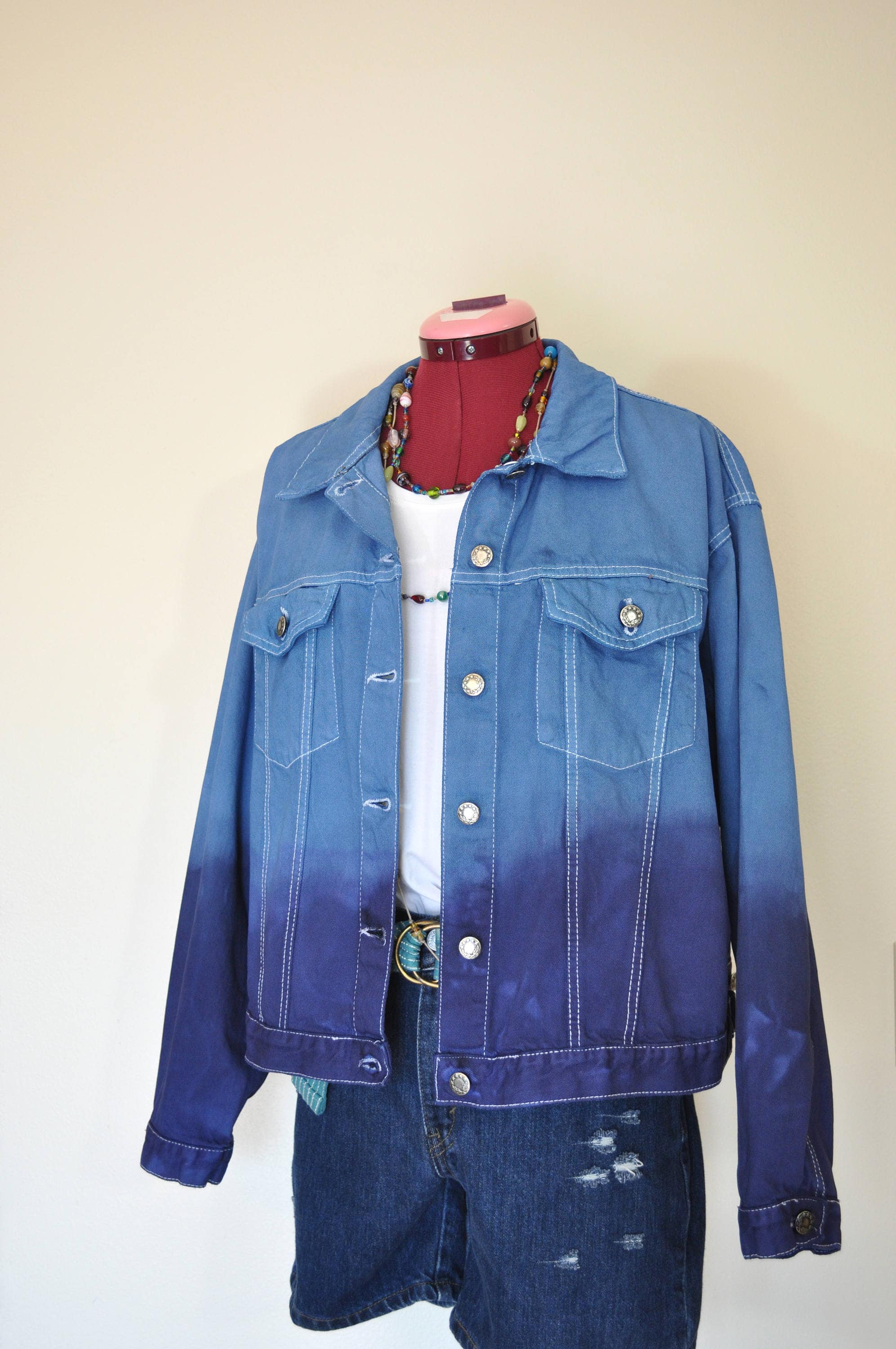 royal blue jean jacket