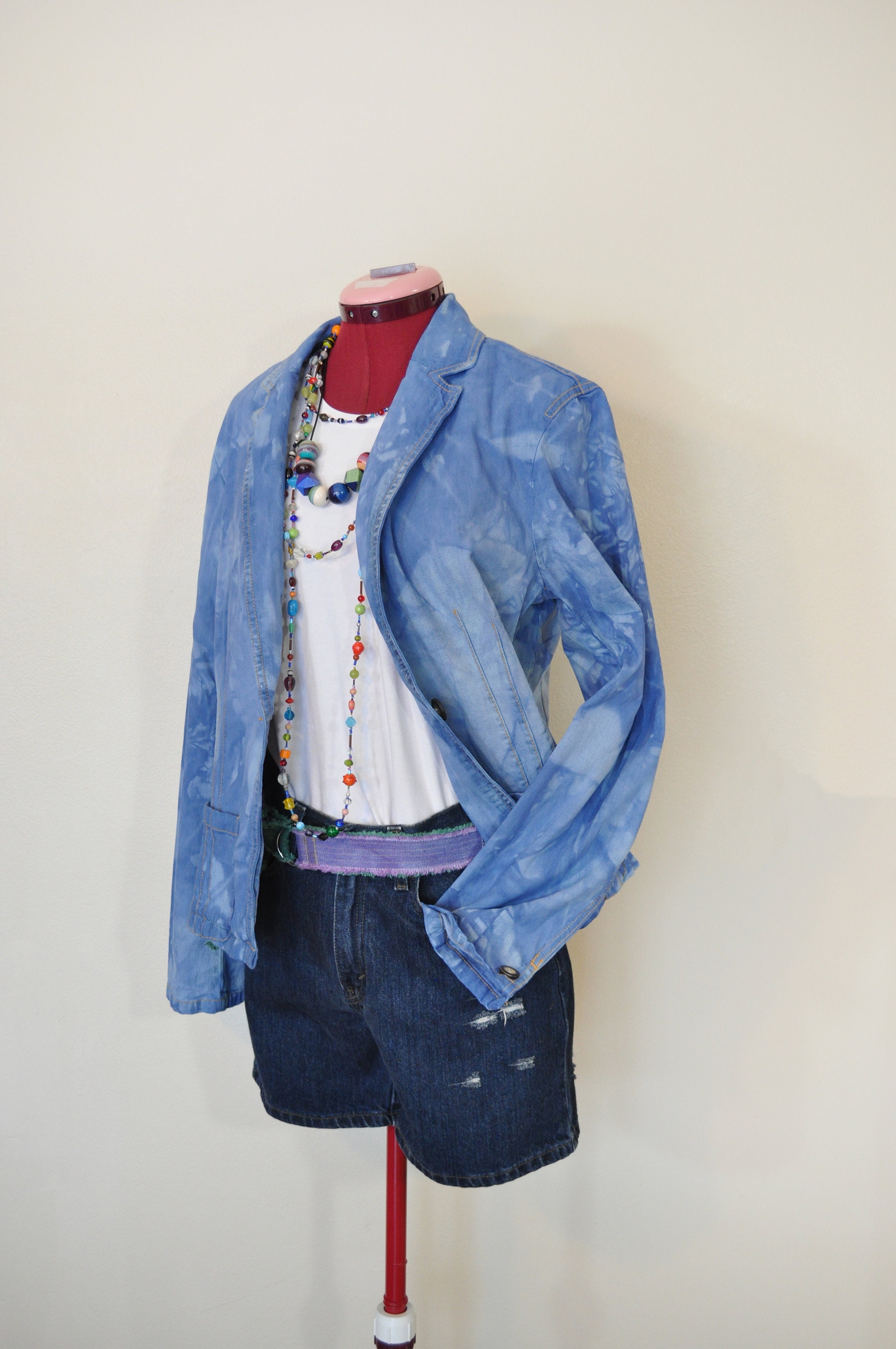 royal blue jean jacket