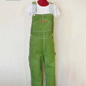 CUSTOM DYED Green Bib Overall Pants Kelly Teal Apple Dyed Adult Youth ...