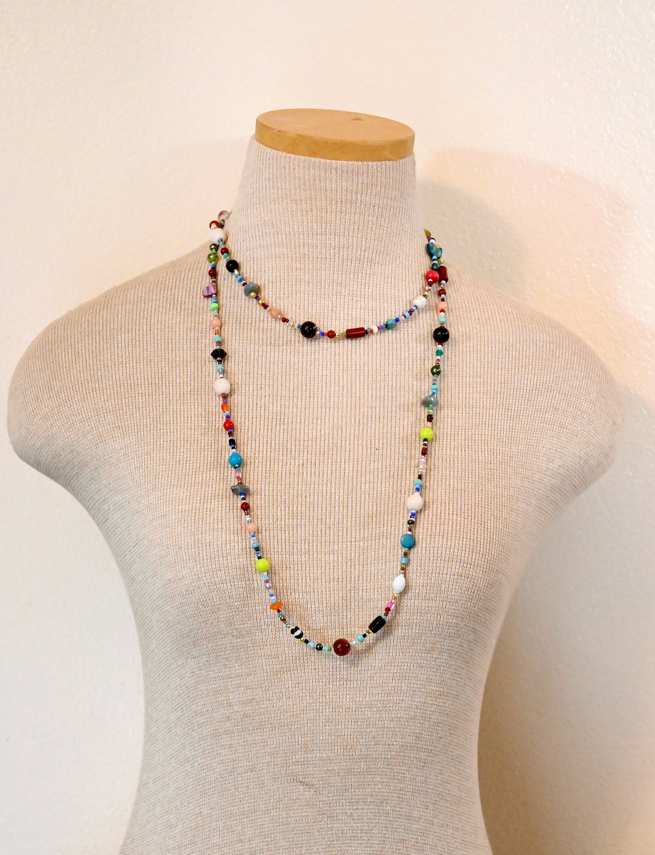 Beaded NECKLACE - Long 24