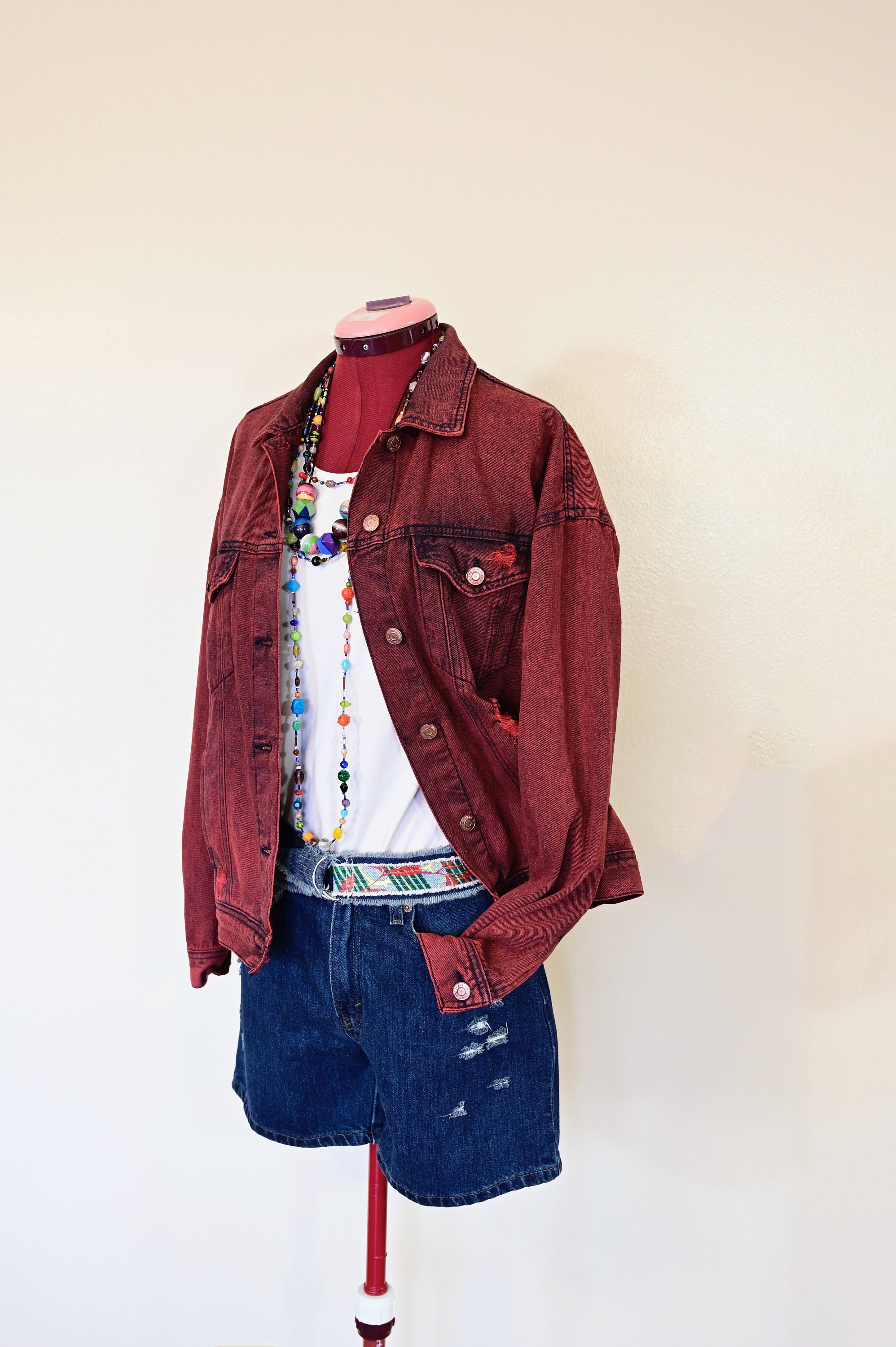 L'Appartement【RED CARD】DENIM JACKET RED CARD/レッド カード】 DENIM JACKET（デニムジャケット）｜L
