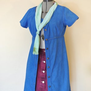 mini denim dress near me Stampede Buckle Dress-Denim SIZE::Adult XL Pair it with classic winterformaldresses Belted Dress Guess Denim