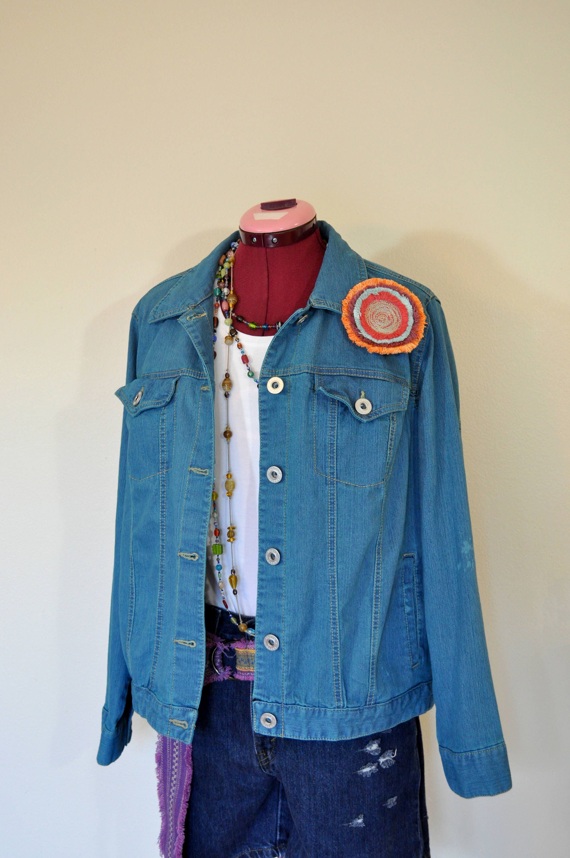 red denim jacket australia