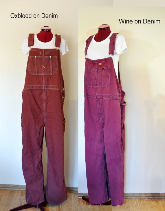 colored bib overalls