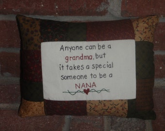 Special Nana Pillow