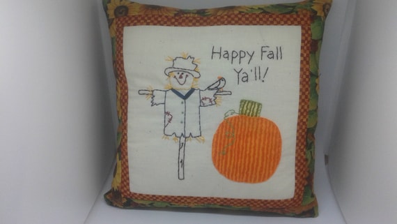 Fall pillow Happy Fall Yall
