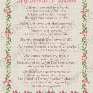 Mijn moeders handen digitale download