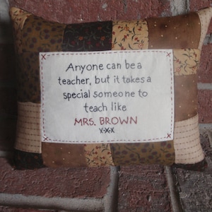 Teacher Pillow