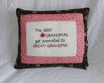 GREAT GRANDMA PILLOW