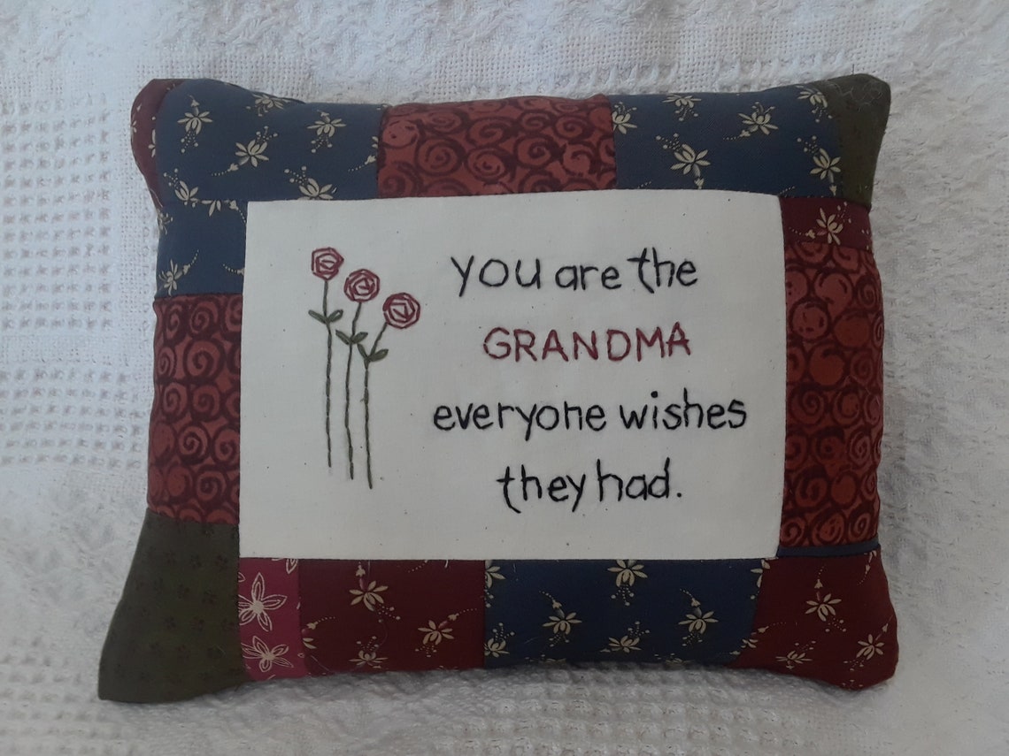 Pillow for Grandma Etsy