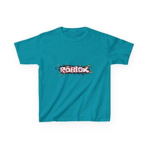 Roblox Logo Graphic T-Shirt | Unisex Black Cotton Gamer Tee image 8