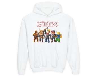 Roblox Youth Hoodie: Gaming Sweatshirt, Cozy Kids Wear