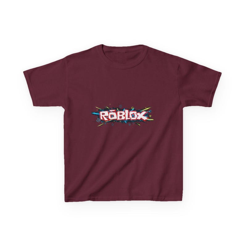 Roblox Logo Graphic T-Shirt | Unisex Black Cotton Gamer Tee image 7
