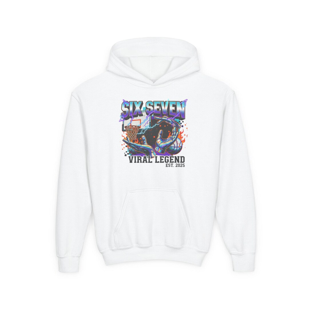 Six Seven Viral Legend Meme Hoodie | Internet Meme Sweatshirt - Etsy ...