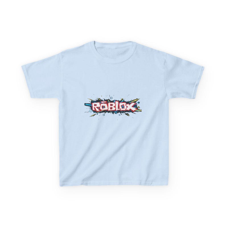 Roblox Logo Graphic T-Shirt | Unisex Black Cotton Gamer Tee image 9