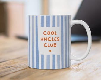 Cool Uncles Club Du Wirst Onkel Tasse Personalisiert Onkel Geschenk Patenonkel Kaffebecher