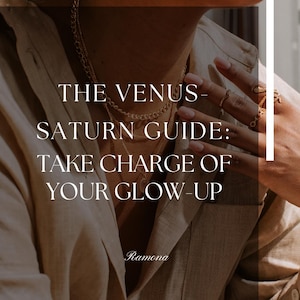 Guia de Astrologia Glow-Up: Aspectos Vênus-Saturno para Transformação