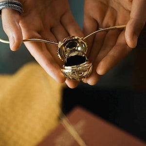 Harry Potter Goldener Schnatz Ring Box Lagerung Kreative Tragbare Schmuckschatulle Kleine Vorschlag Überraschung Geschenk