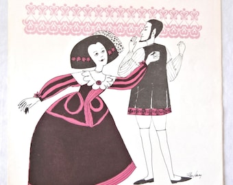 Sarabande Sheet Music, Piano Solo by William Gillock, 1969