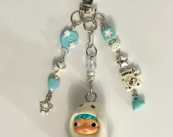 Hirono Keychains | Bag Charms | Beaded Keychains